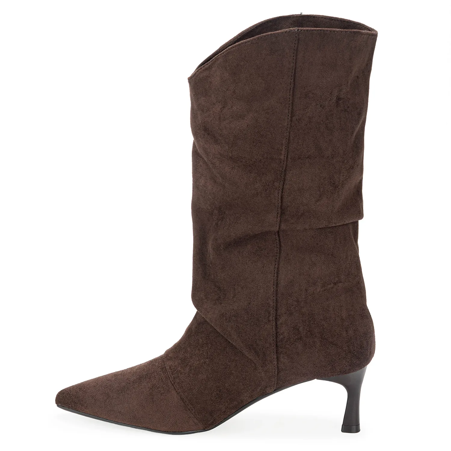 Bota Platanitos Dama Bmv Oaxaca color marron oscuro. | Platanitos