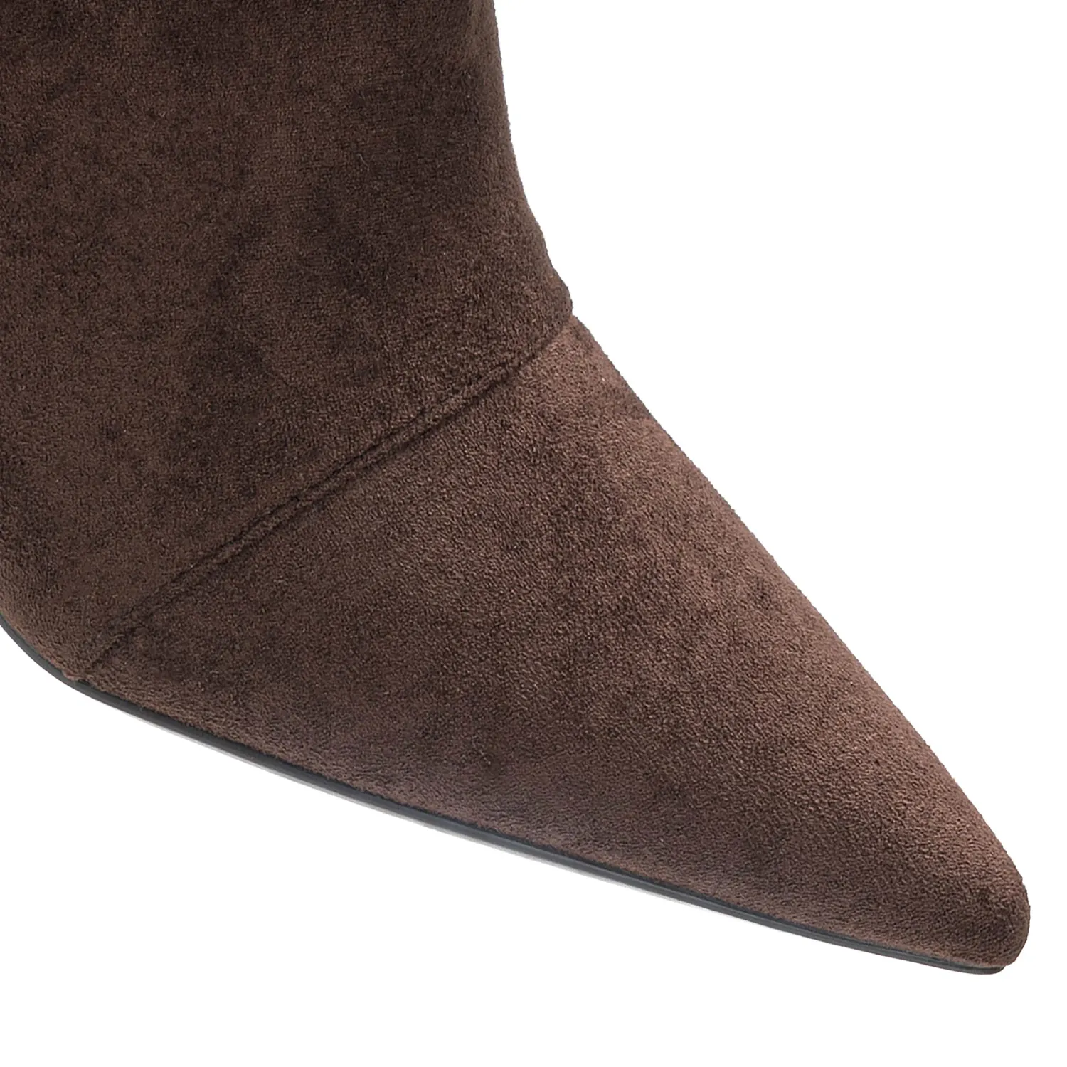 Bota Platanitos Dama Bmv Oaxaca color marron oscuro. | Platanitos