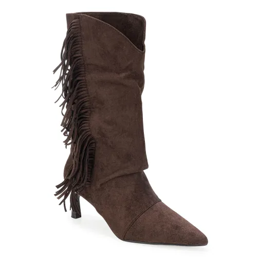 Platanitos  de Mujer modelo Bota Dama Bmv Oaxaca sintéticos mujer 2025111415491019957 Sintético Sintético