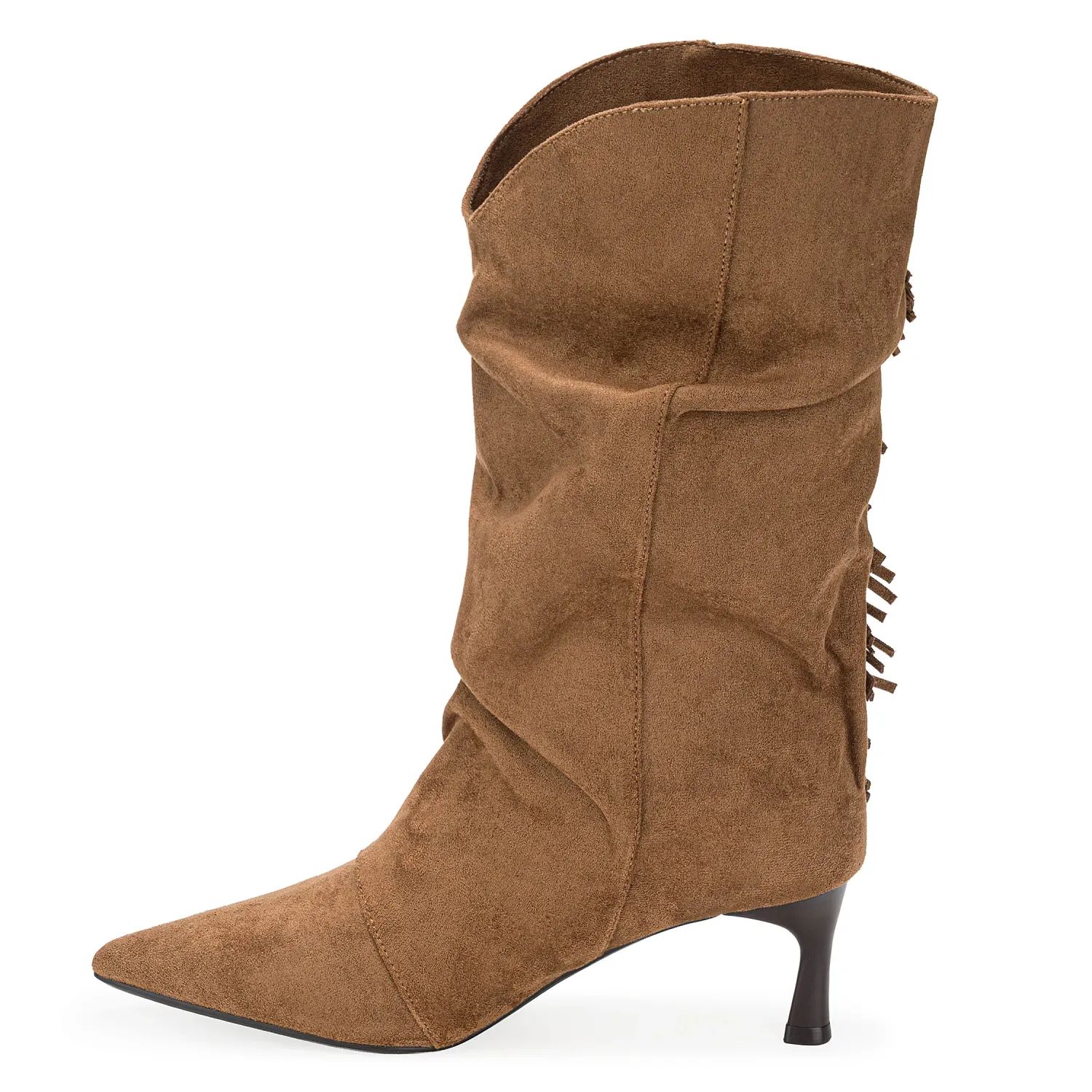 Bota Platanitos Dama Bmv Oaxaca color camel | Platanitos