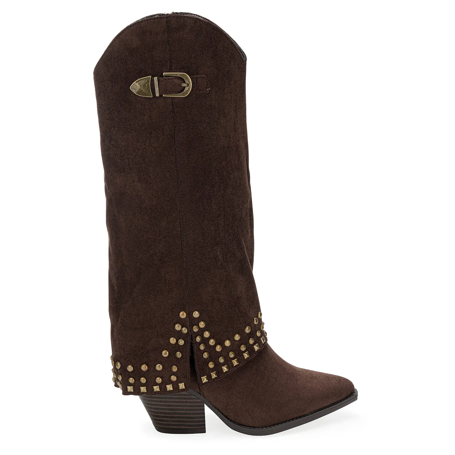 Bota Platanitos Dama Bbt Allende color marron oscuro. | Platanitos