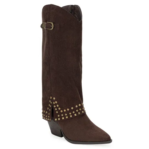 Platanitos  de Mujer modelo Bota Dama Bbt Allende sintéticos mujer 2025111415491020002 Sintético Sintético