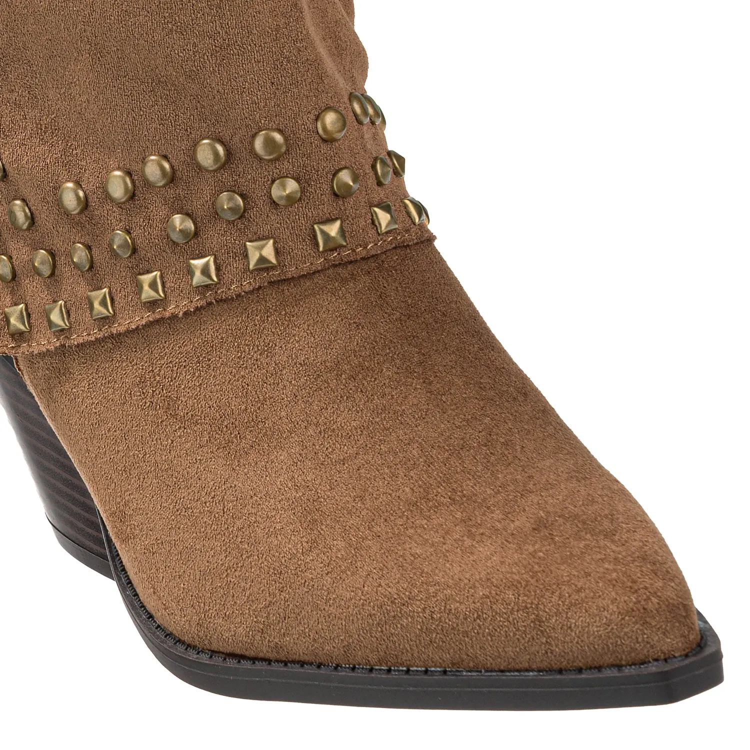 Bota Platanitos Dama Bbt Allende color camel | Platanitos