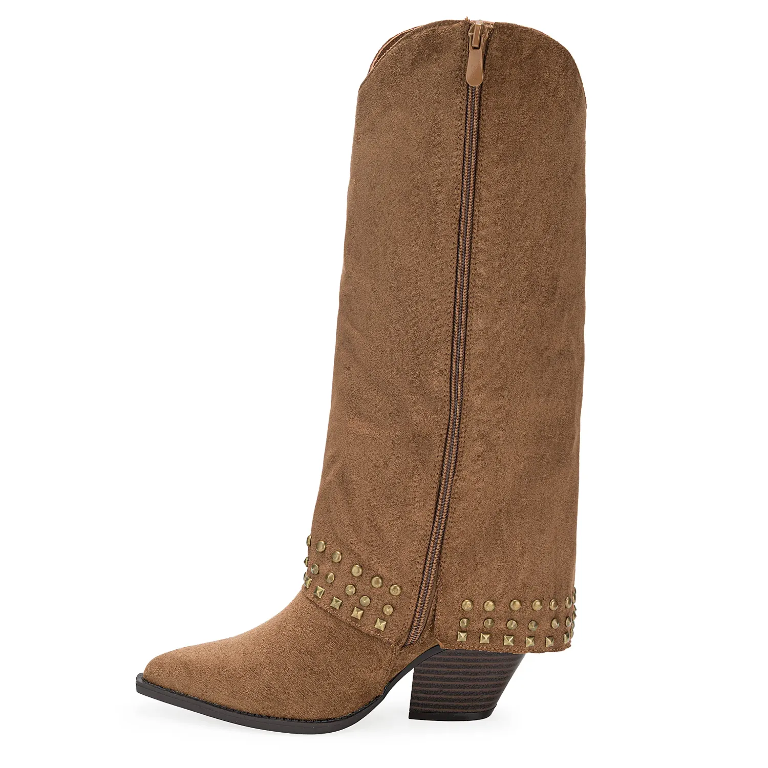 Bota Platanitos Dama Bbt Allende color camel | Platanitos