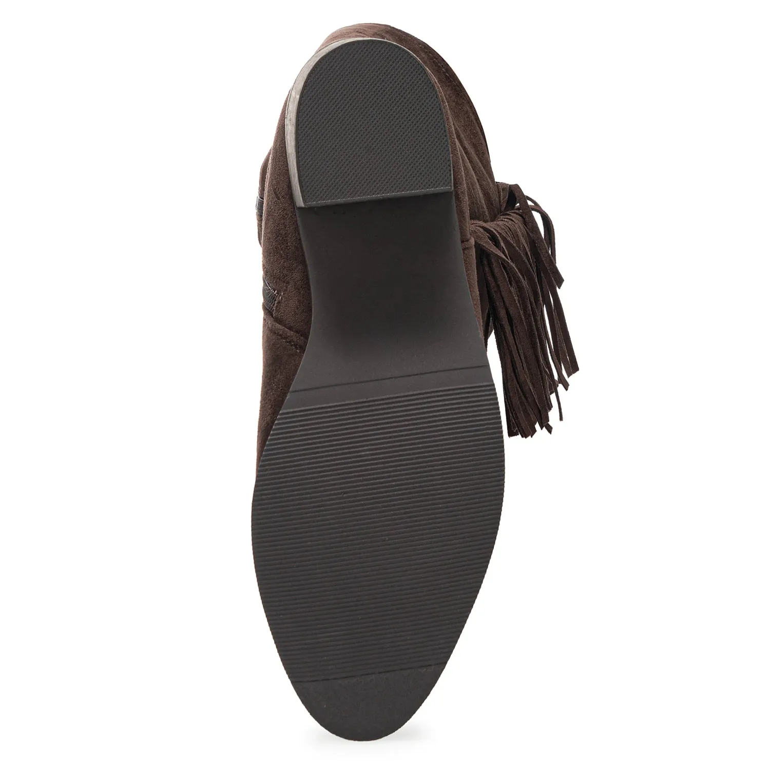 Bota Platanitos Dama Bbt Maya color marron oscuro. | Platanitos