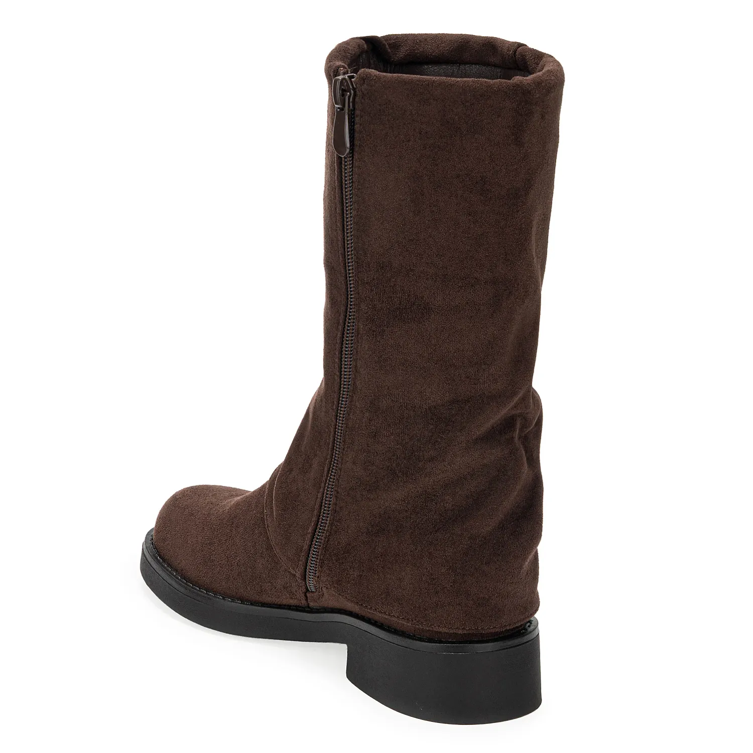 Botin Platanitos Dama Bt Toluca1 color marron oscuro. | Platanitos