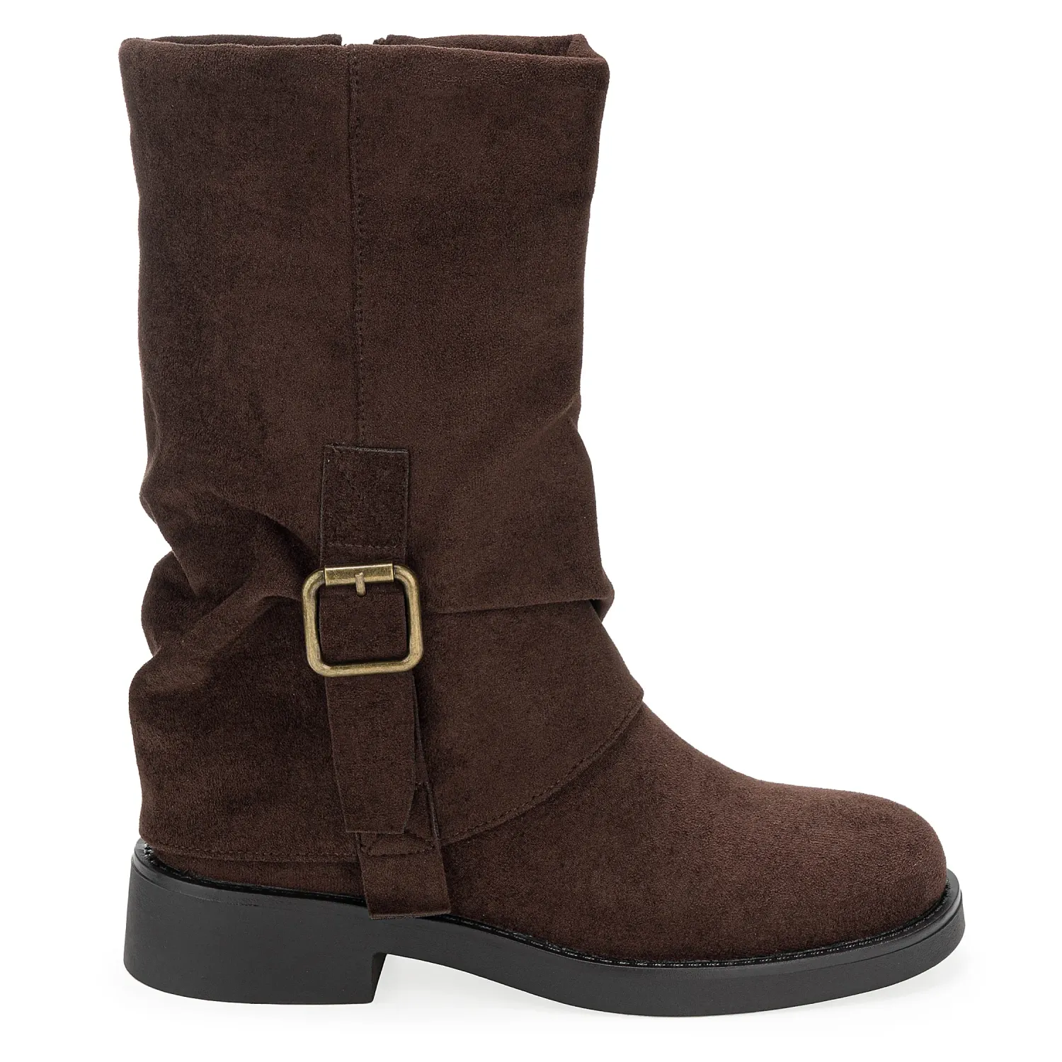 Botin Platanitos Dama Bt Toluca1 color marron oscuro. | Platanitos