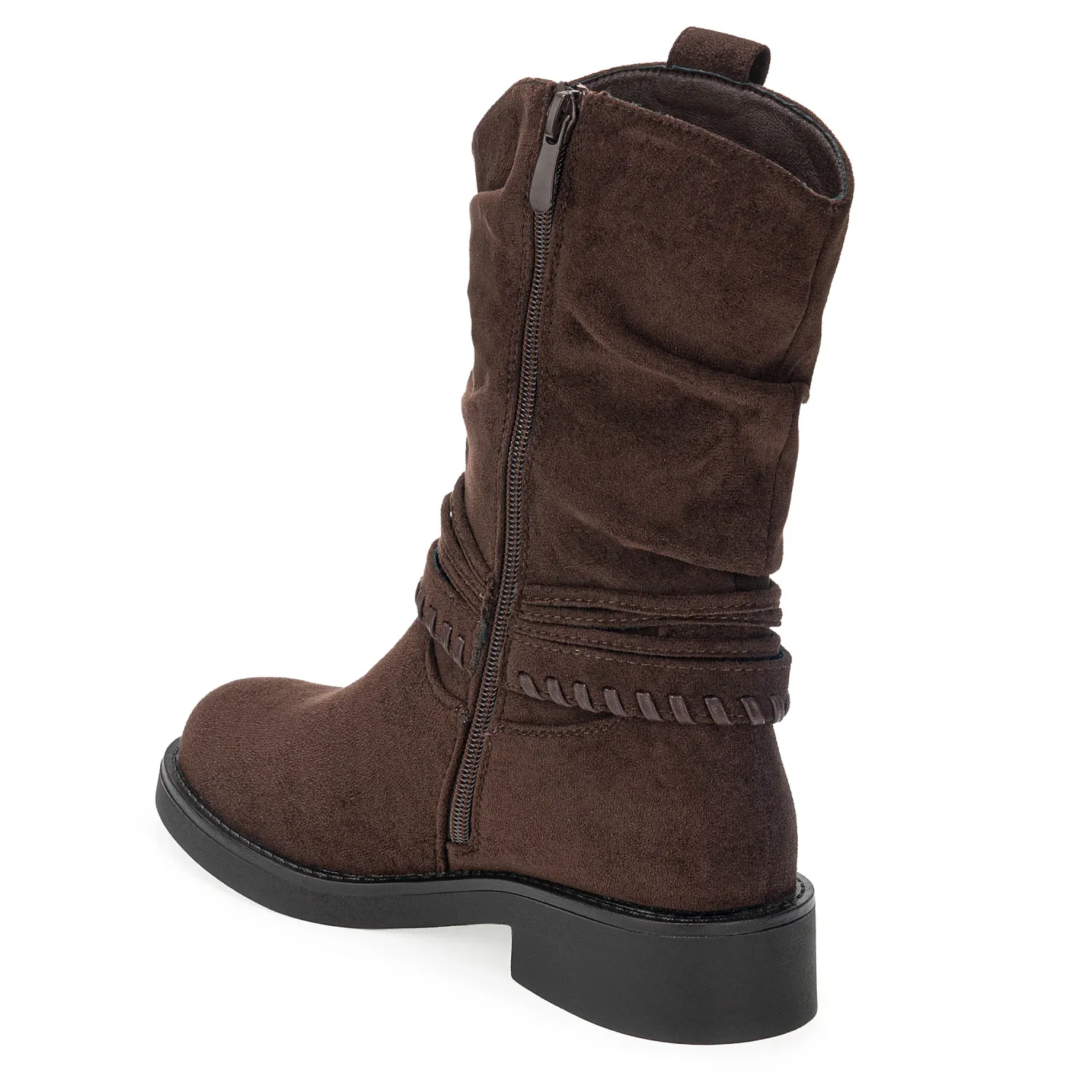 Botin Platanitos Dama Bt Toluca2 color marron oscuro. | Platanitos