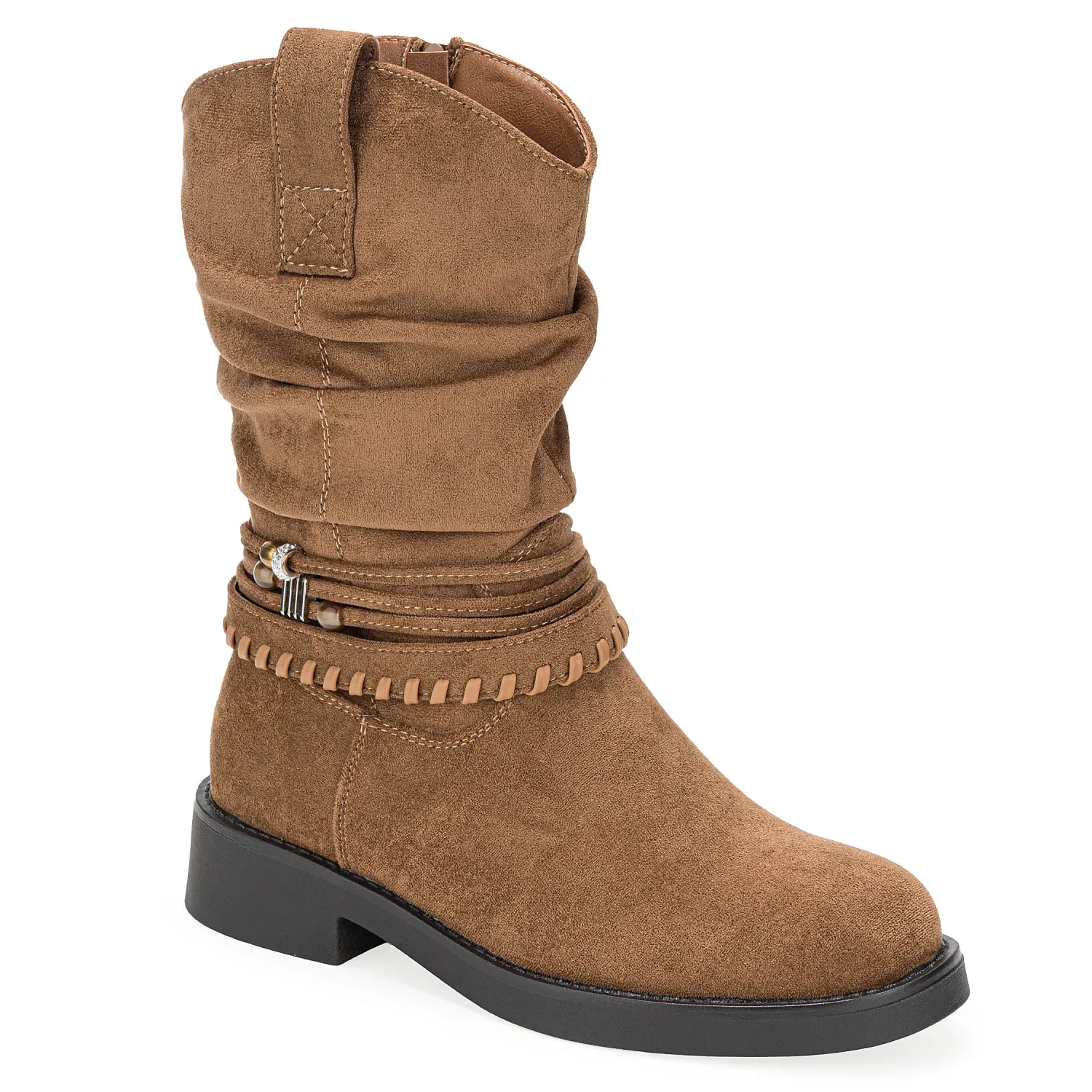 Botin Platanitos Dama Bt Toluca2 color camel | Platanitos