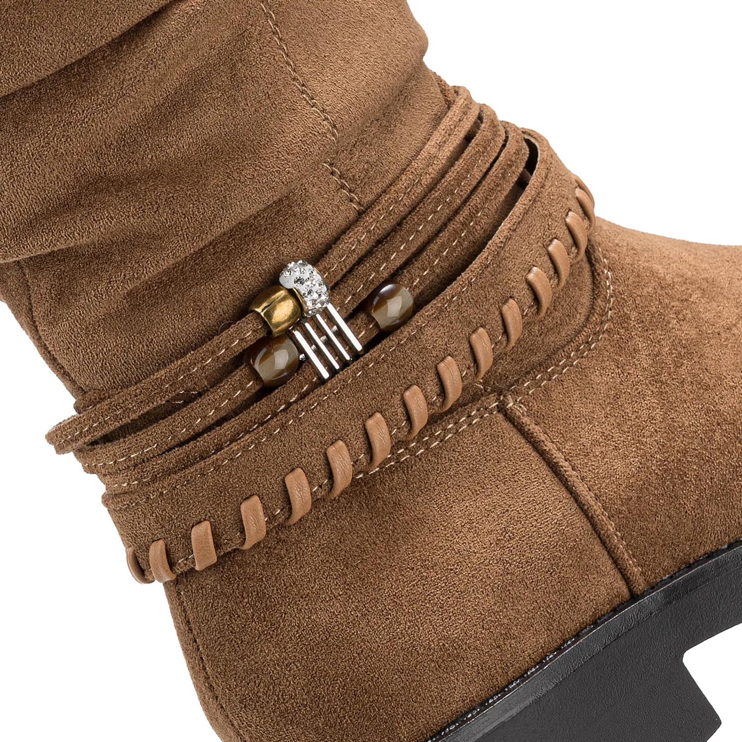 Botin Platanitos Dama Bt Toluca2 color camel | Platanitos