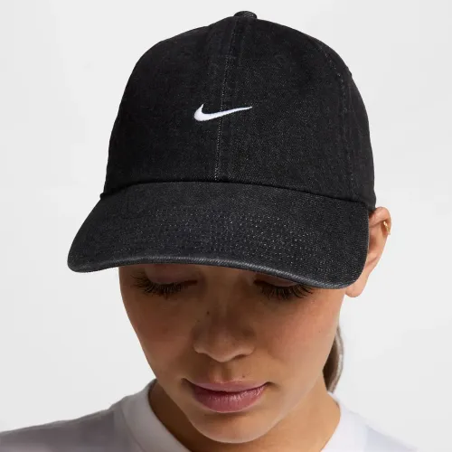 Nike Negro de Hombre / Mujer modelo Gorra Sin Estructura Sportswear Denim Club Cap negros hombre 2025111421322917589