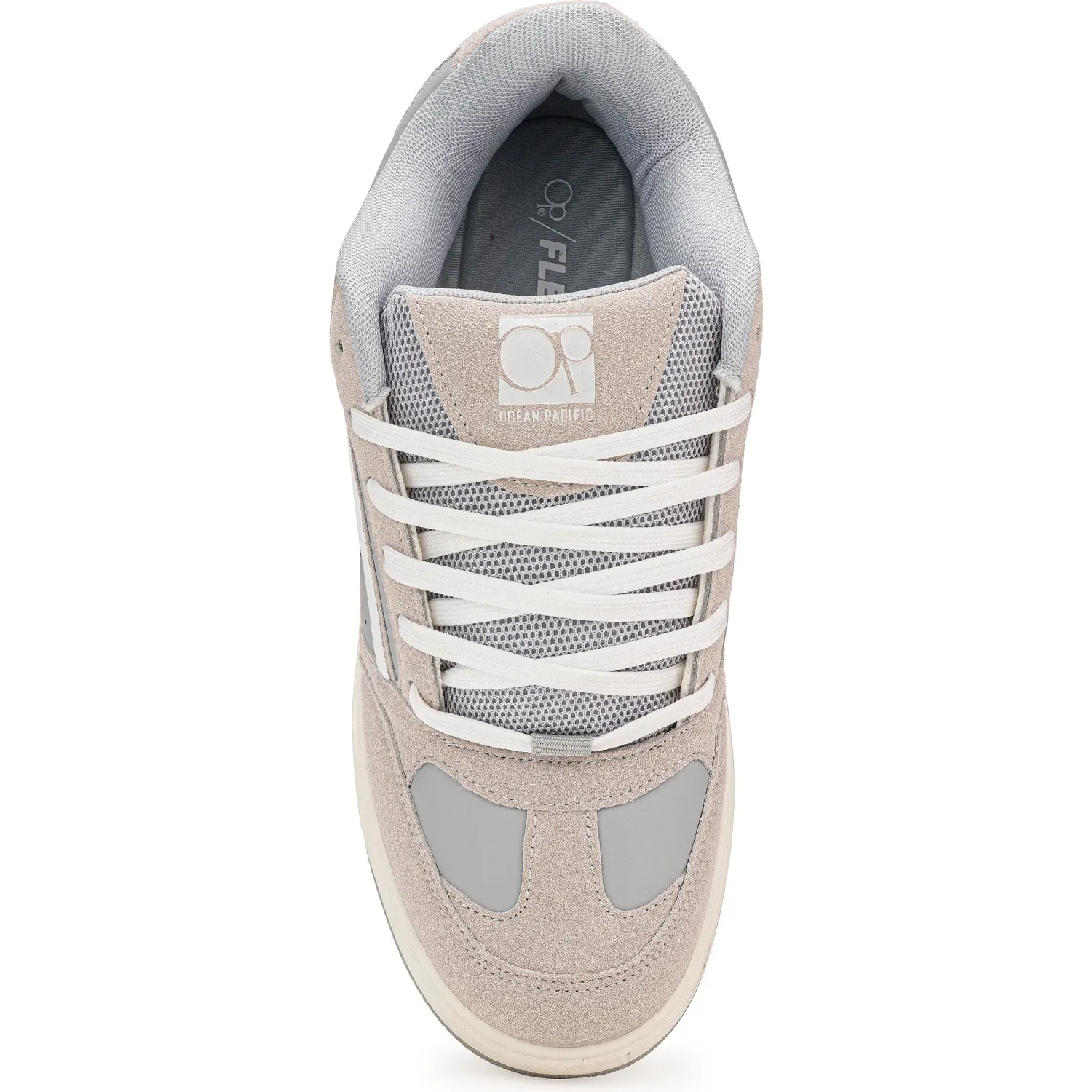 Ocean Pacific Zapatillas Ocean Pacific Urbanas Hombre Rush-H25q4 color gris / blanco | Platanitos