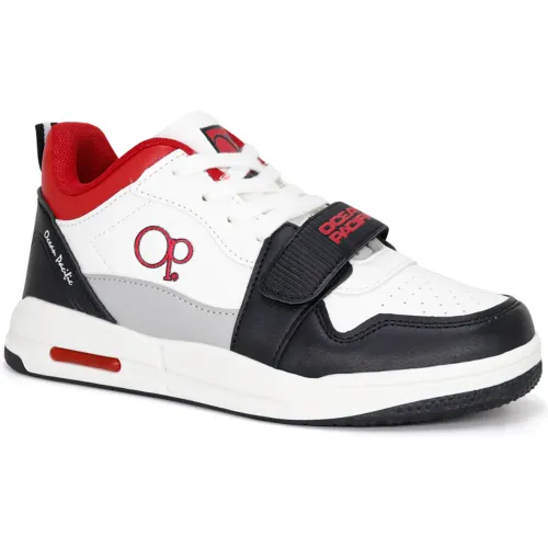 Ocean Pacific Blanco de Niño modelo Zapatillas Urbanas Juvenil Kasian-J25q4 blancos negros textiles niño 2025111721200822261 Textil P.U