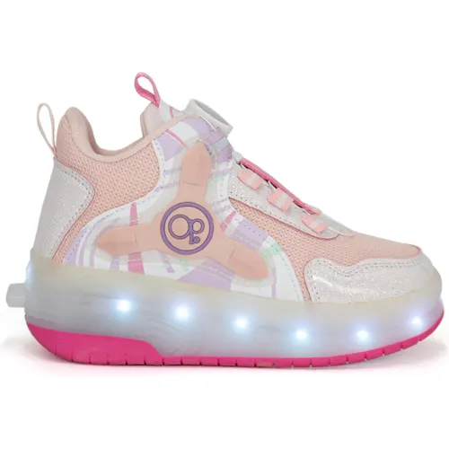 Ocean Pacific Zapatillas Pantines Con Luces Led Niña Nora-N25q4