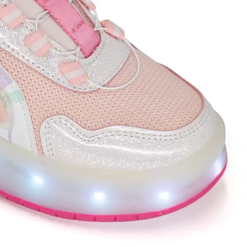 Ocean Pacific Zapatillas Pantines Con Luces Led Niña Nora-N25q4