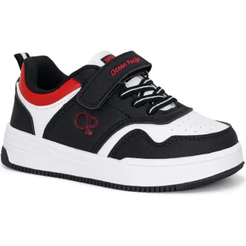 Ocean Pacific Blanco de Niño modelo Zapatillas Urbanas Niños Aki-G25q4 blancos negros textiles niño 2025111721200822594 Textil Eva