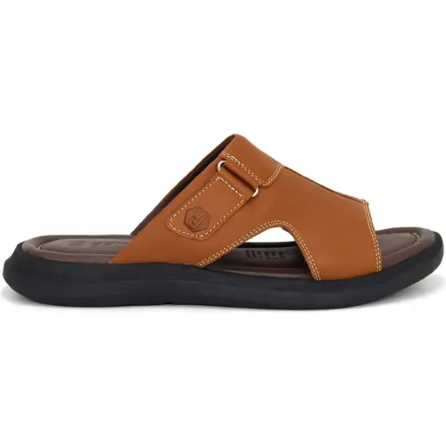 CONTERS Sandalias Casuales De Cuero Para Hombre Kn25q3-842