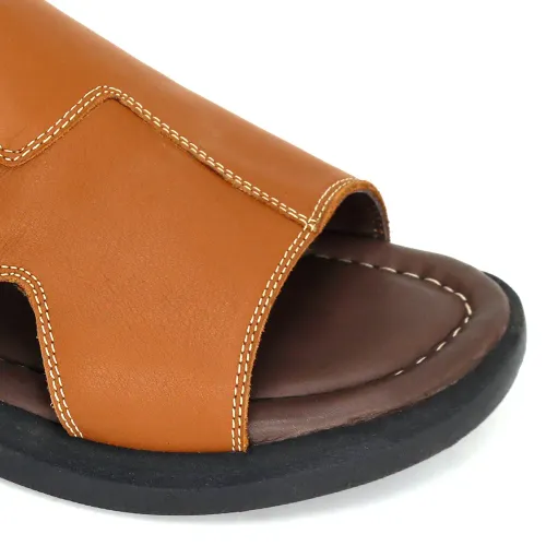 CONTERS Sandalias Casuales De Cuero Para Hombre Kn25q3-842