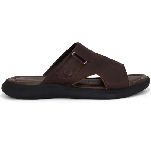 CONTERS Sandalias Casuales De Cuero Para Hombre Kn25q3-842