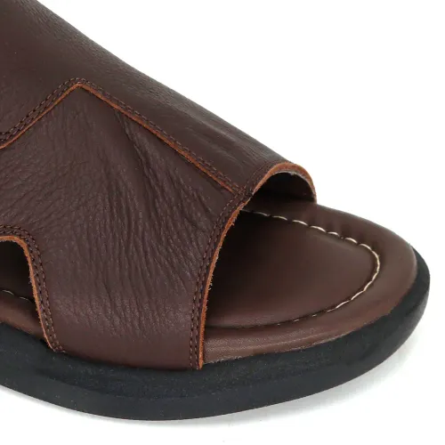 CONTERS Sandalias Casuales De Cuero Para Hombre Kn25q3-842