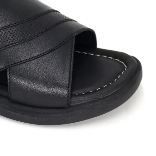 CONTERS Sandalias Casuales De Cuero Para Hombre Kn25q3-838