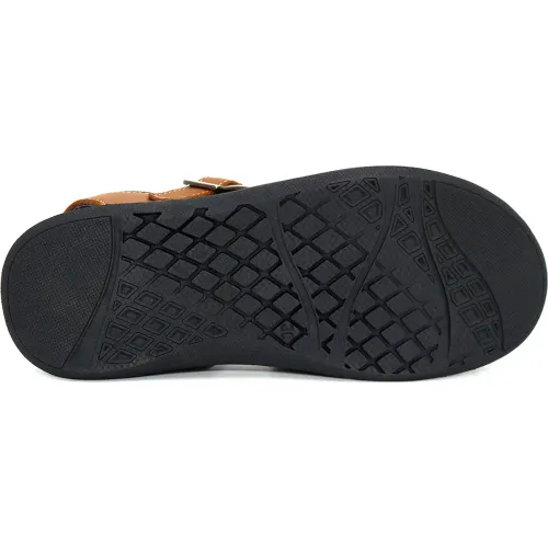 CONTERS Sandalias Casuales De Cuero Para Hombre Kn25q3-832