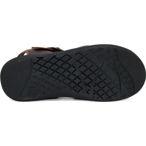 CONTERS Sandalias Casuales De Cuero Para Hombre Kn25q3-832