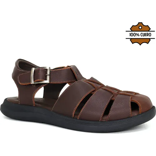 CONTERS  de Hombre modelo Sandalias Casuales De Cuero Para Hombre Kn25q3-828 canelas hombre 2025111721364970272 Badana Eva