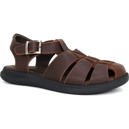 CONTERS Sandalias Casuales De Cuero Para Hombre Kn25q3-828