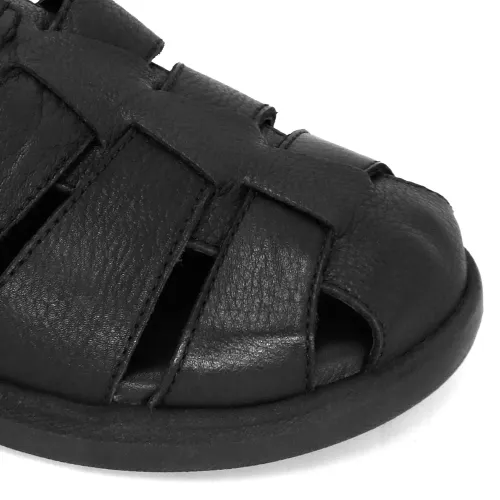 CONTERS Sandalias Casuales De Cuero Para Hombre Kn25q3-825