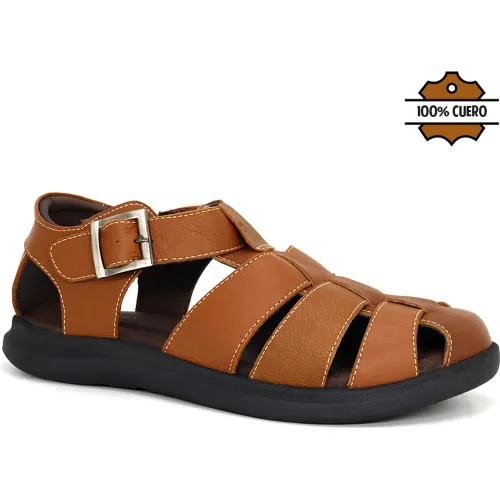 CONTERS de Hombre modelo Sandalias Casuales De Cuero Para Hombre Kn25q3-825 coñacs hombre 2025111721364970305 Badana Eva