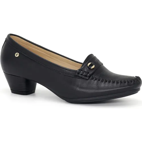 PAR&SS Mocasin Casual De Cuero Para Mujer Ka25q1-Km057