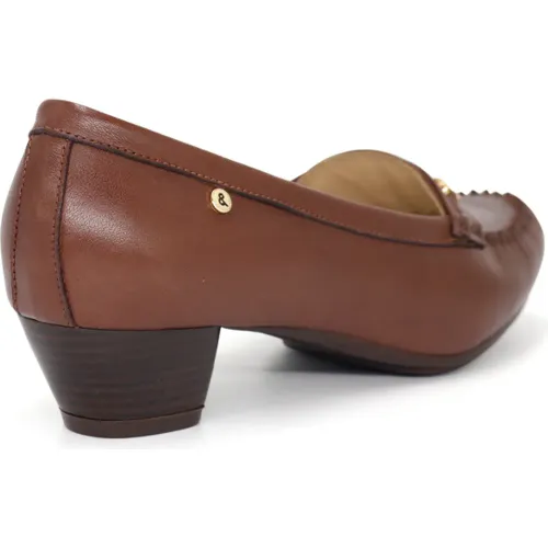 PAR&SS Mocasin Casual De Cuero Para Mujer Ka25q1-Km057