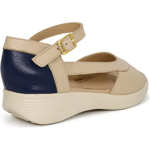 PAR&SS Sandalias Casuales De Cuero Para Mujer Ka25q4-Circe