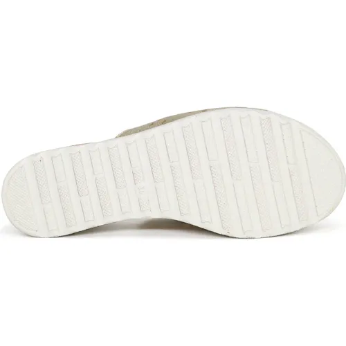 PAR&SS Sandalias Casuales De Cuero Para Mujer Ka25q4-Attis