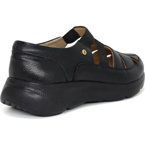 PAR&SS Sandalias Casuales De Cuero Para Mujer Ka25q4-Coral