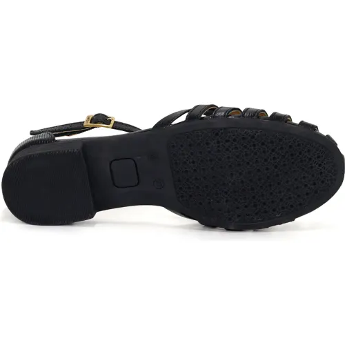 PAR&SS Sandalias Casuales De Cuero Para Mujer Ka25q4-Alisa