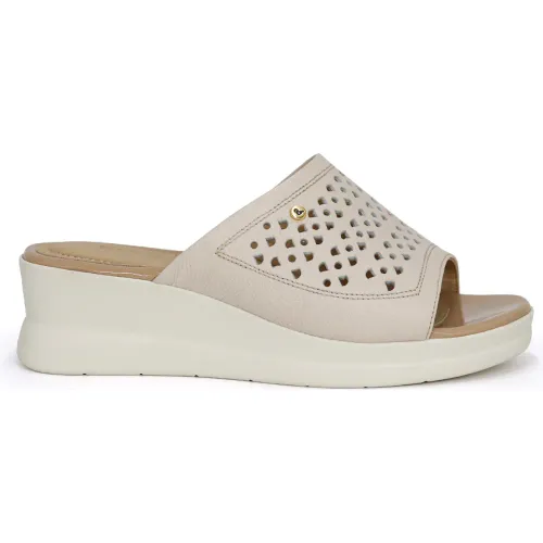 PAR&SS Sandalias Casuales De Cuero Para Mujer Ka25q4-Lyndy