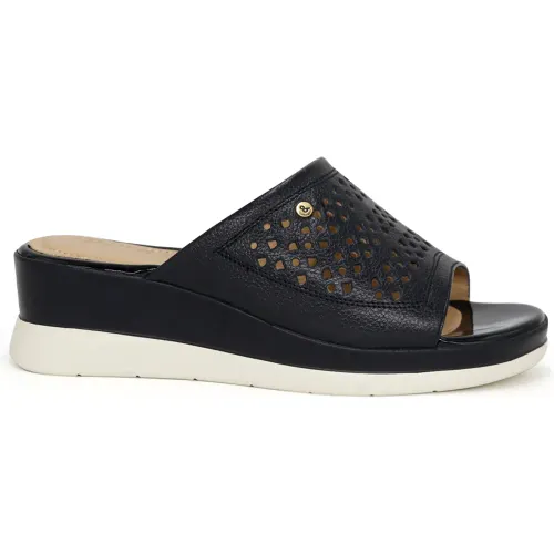 PAR&SS Sandalias Casuales De Cuero Para Mujer Ka25q4-Lyndy