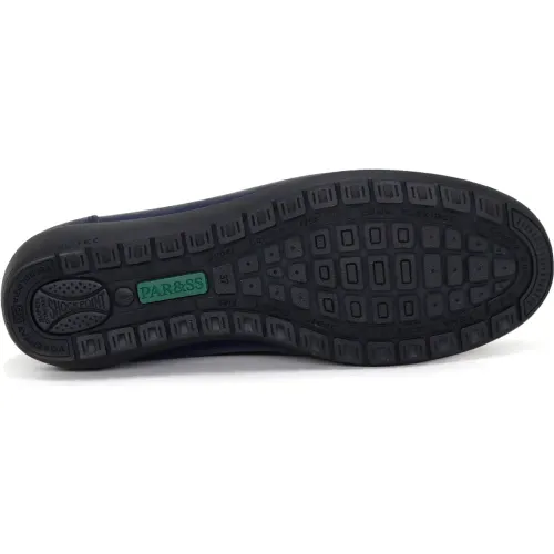 PAR&SS Mocasin Casual De Cuero Para Mujer Ka25q4-Drucila