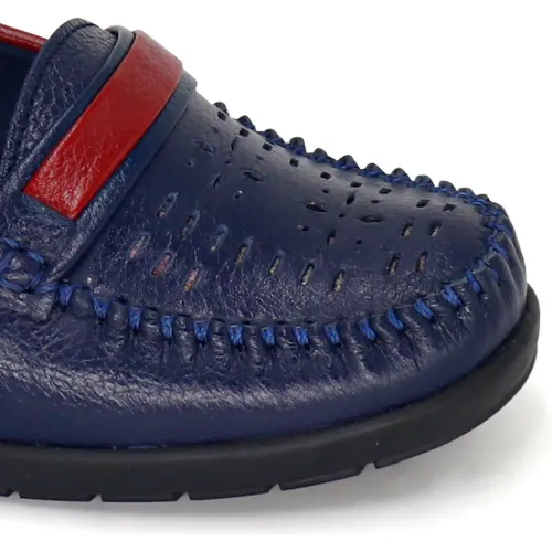 PAR&SS Mocasin Casual De Cuero Para Mujer Ka25q4-Drucila