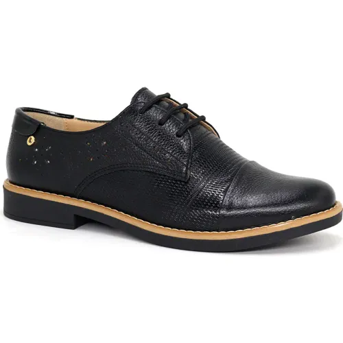 PAR&SS Zapatos Oxford De Cuero Para Mujer Ka25q4-2025