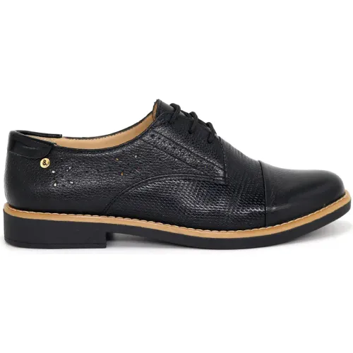 PAR&SS Zapatos Oxford De Cuero Para Mujer Ka25q4-2025