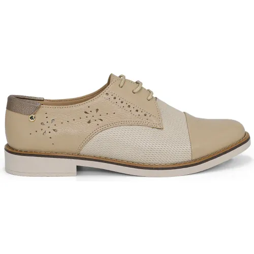 PAR&SS Zapatos Oxford De Cuero Para Mujer Ka25q4-2025