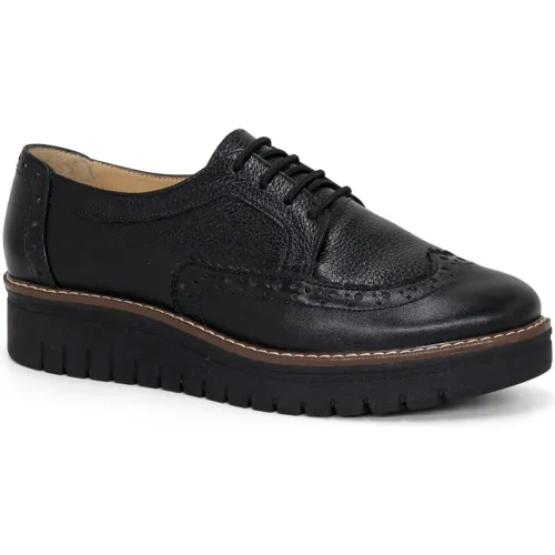 PAR&SS Zapatos Oxford De Cuero Para Mujer Ka25q4-Yely