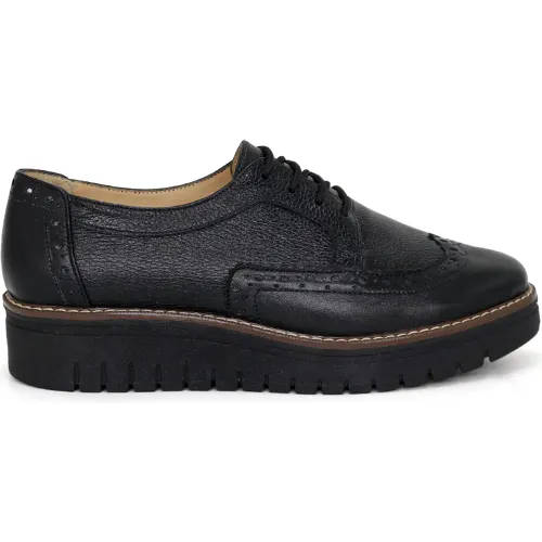 PAR&SS Zapatos Oxford De Cuero Para Mujer Ka25q4-Yely