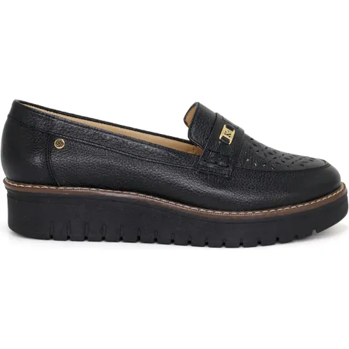 PAR&SS Mocasin Casual De Cuero Para Mujer Ka25q4-Kalika