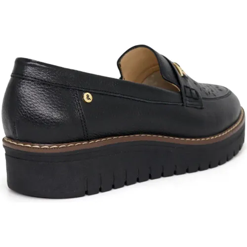PAR&SS Mocasin Casual De Cuero Para Mujer Ka25q4-Kalika