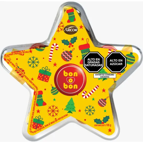 ARCOR Varios modelo Pote Estrella Bon O Bon X 105g - Navidad varios 2025111819353503732  