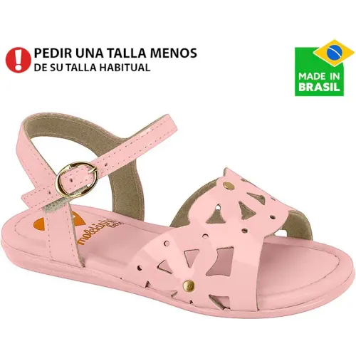 MOLEKINHA de Niña modelo Sandalia Niñas 2114 rosas sintéticos niña 2025111919472486598 Sintético Pvc
